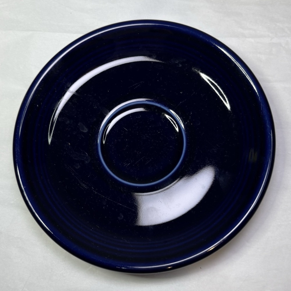 Fiesta Cobalt Blue‎ Saucer Post-1986 USA Homer Laughlin AAAC Lead Free